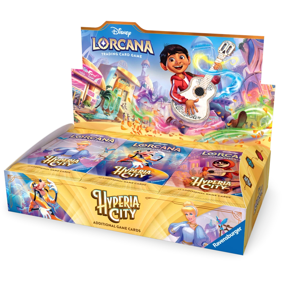 Disney Lorcana: Hyperia City - Booster Display