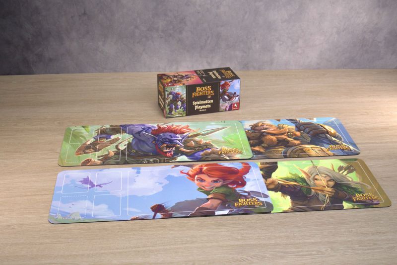 Boss Fighters QR: Playmats