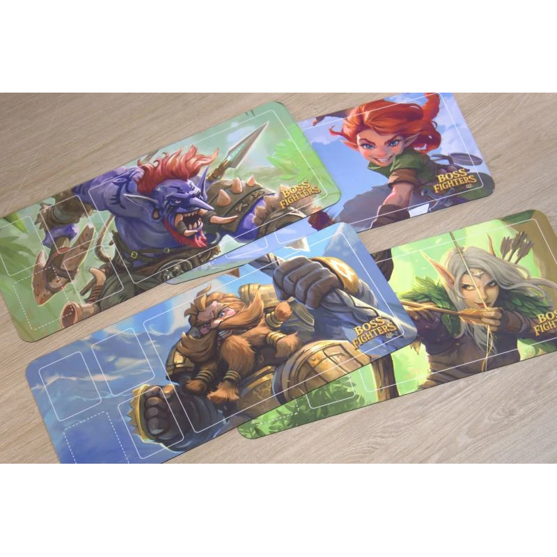 Boss Fighters QR: Playmats
