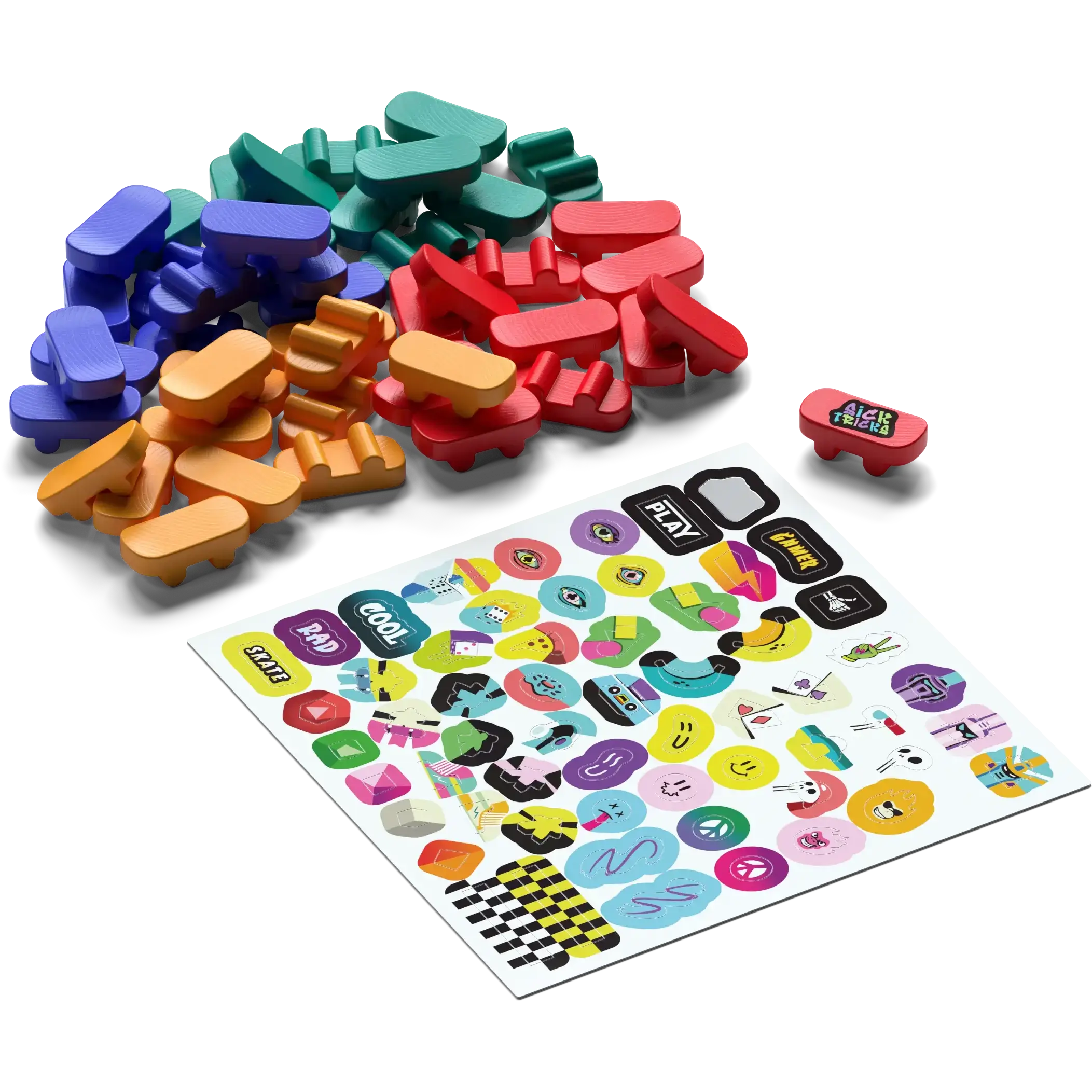 Sick Tricks: Skateboard Meeples