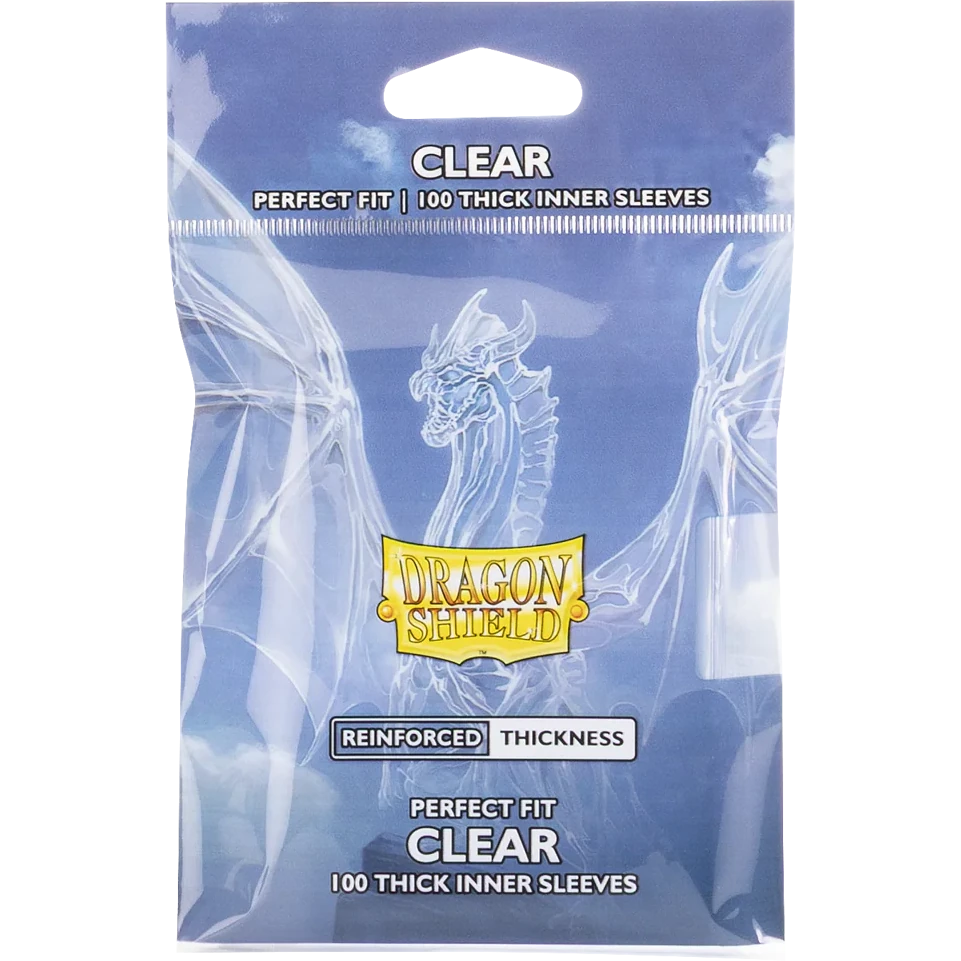 Dragon Shield: Perfect Fit - Clear (63x88 mm)
