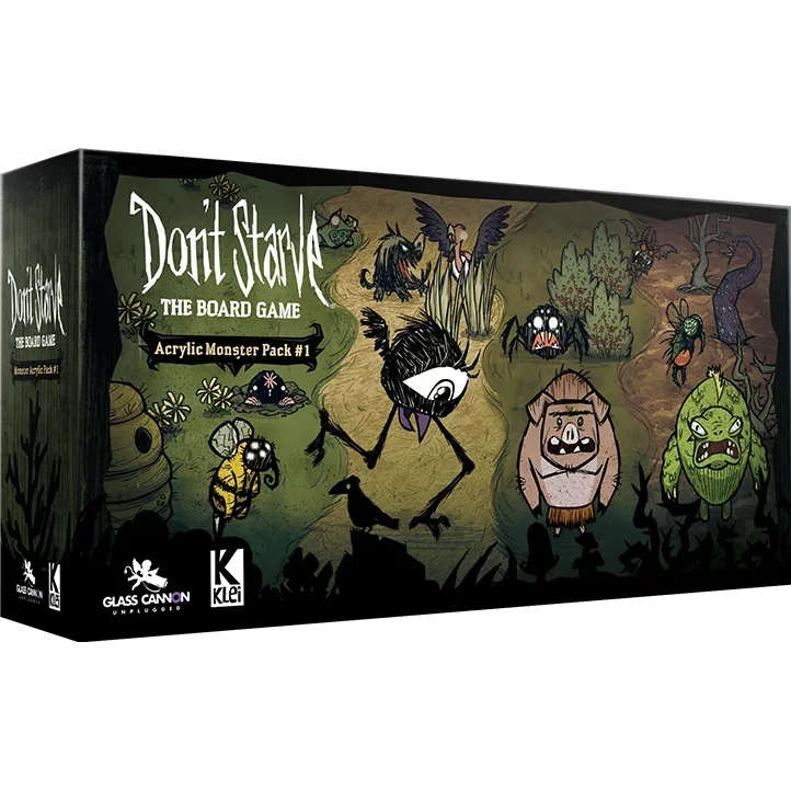 Don't Starve: The Board Game - Acrylic Monster Pack #1