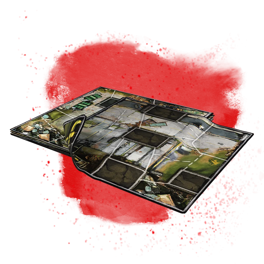 Dying Light: The Board Game – Core Box Playing Mats