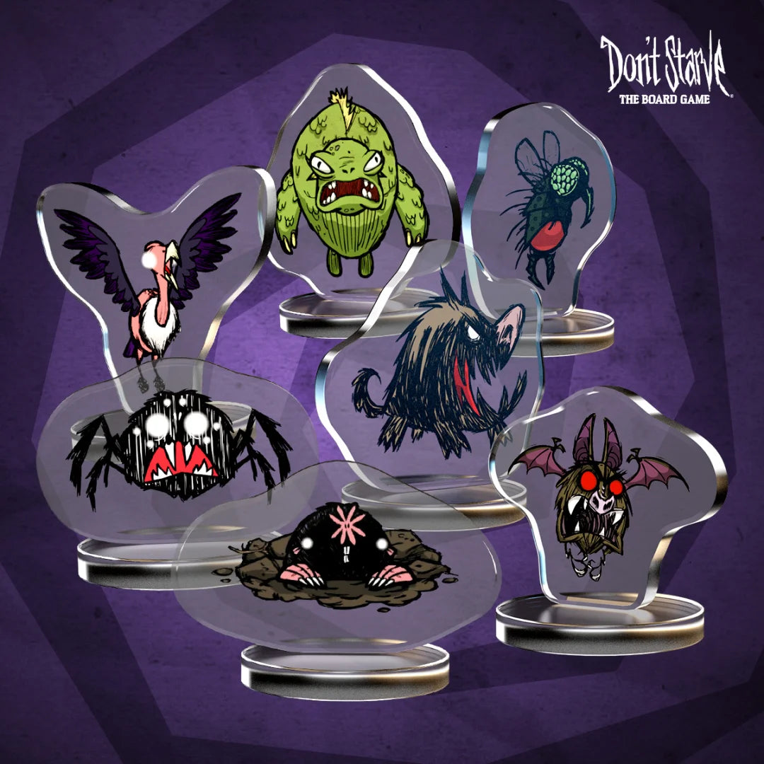 Don't Starve: The Board Game - Acrylic Monster Pack #1