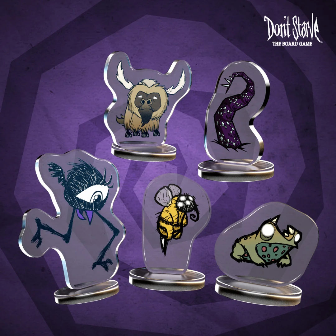 Don't Starve: The Board Game - Acrylic Monster Pack #1