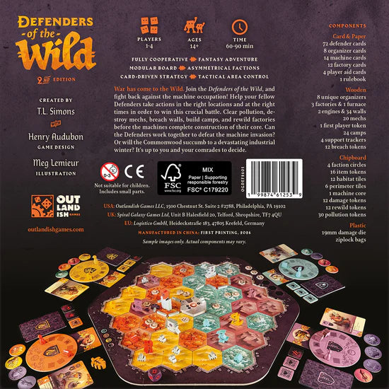 Defenders of the Wild: Second Edition