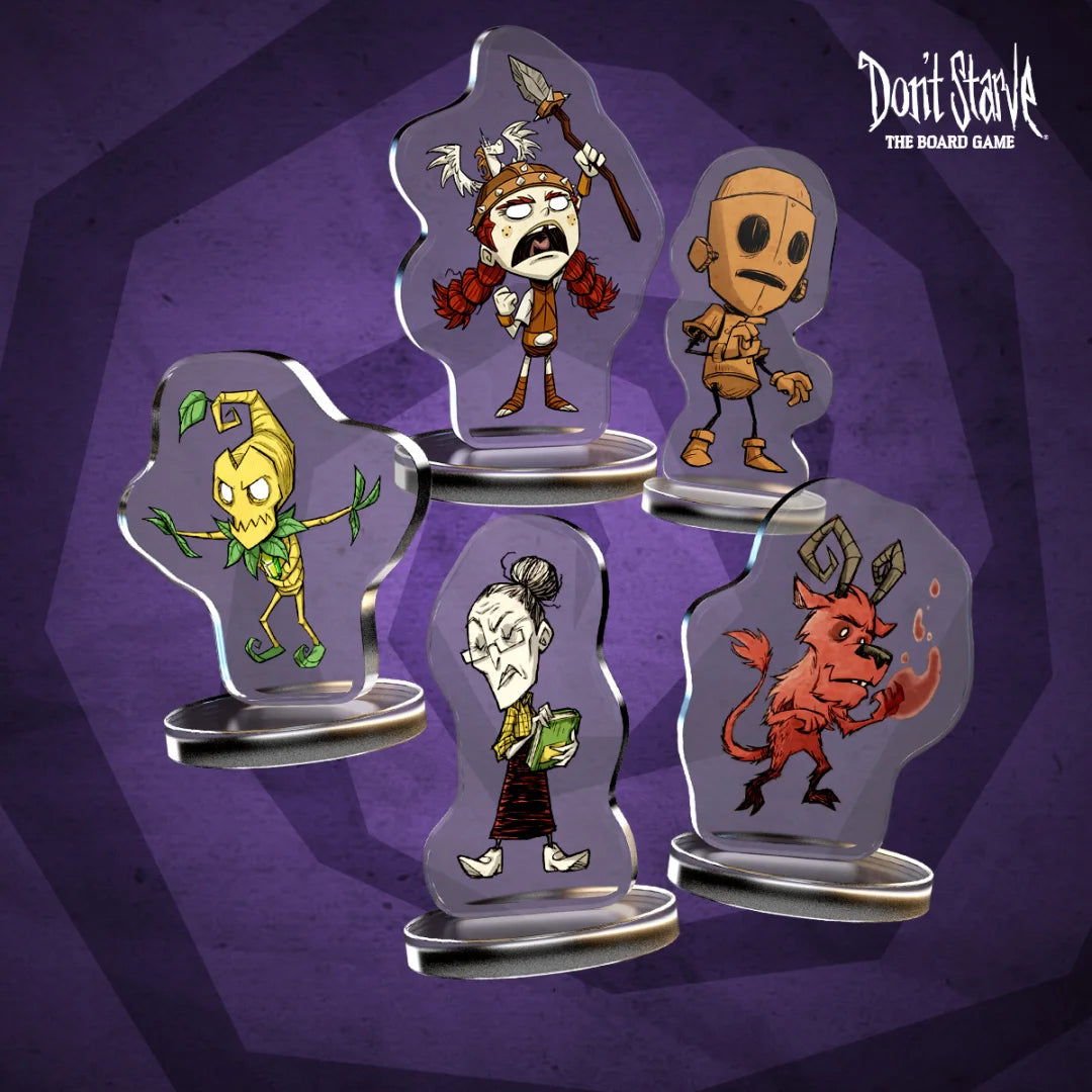 Don't Starve: The Board Game - Acrylic Character Pack
