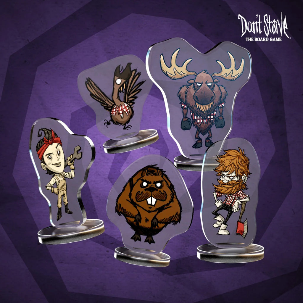 Don't Starve: The Board Game - Acrylic Character Pack