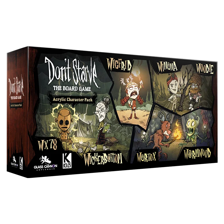 Don't Starve: The Board Game - Acrylic Character Pack