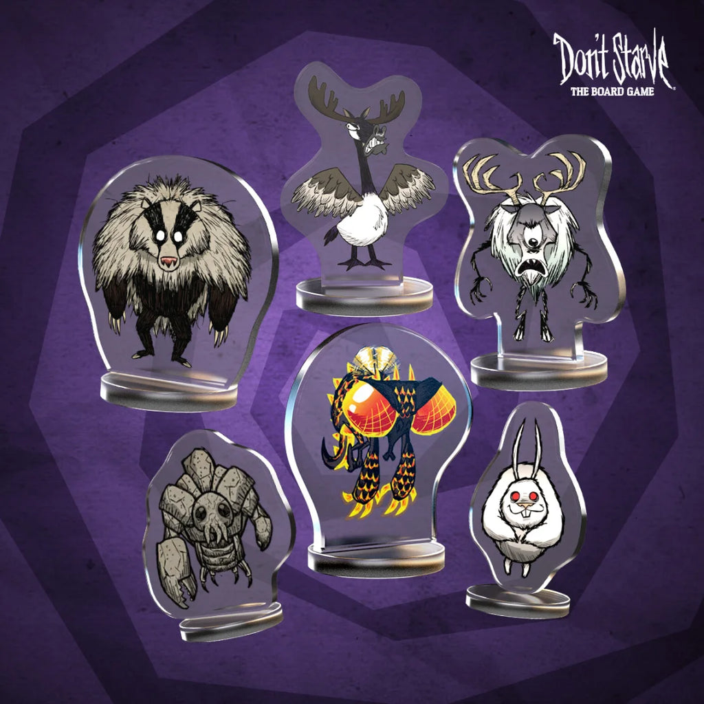 Don't Starve: The Board Game - Acrylic Monster Pack #2