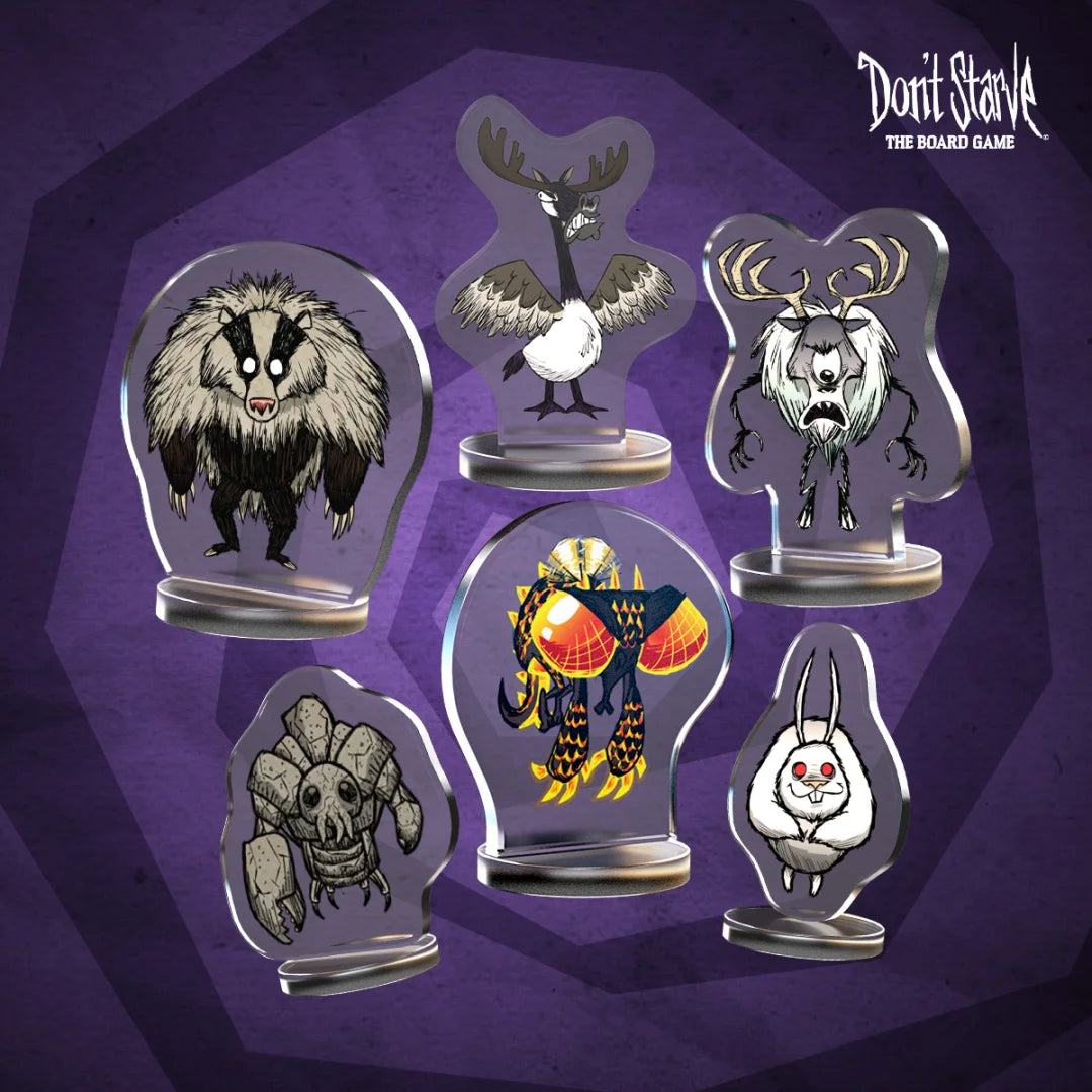 Don't Starve: The Board Game - Acrylic Monster Pack #2