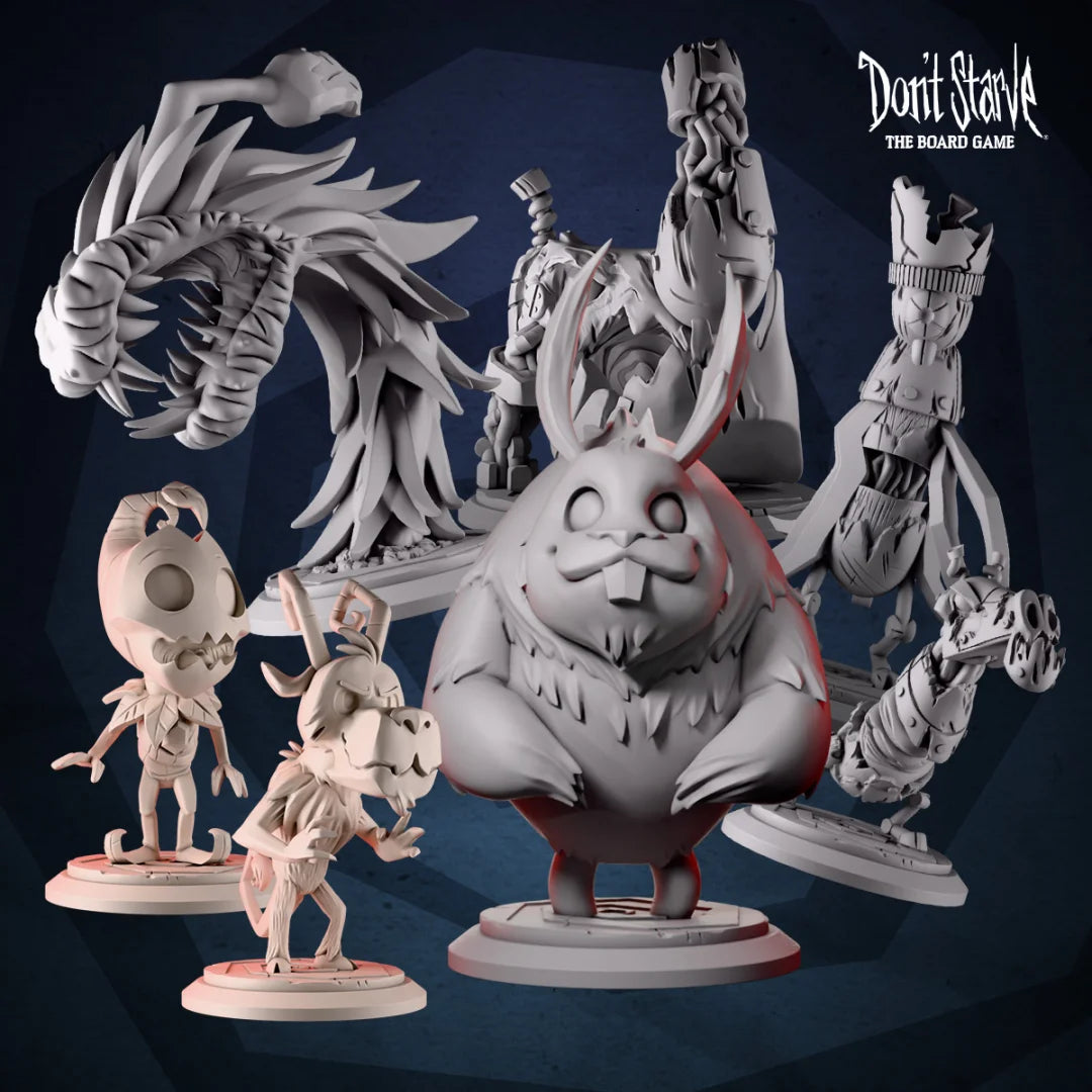 Don't Starve: The Board Game - Cave Calamities (Plastic Miniatures)