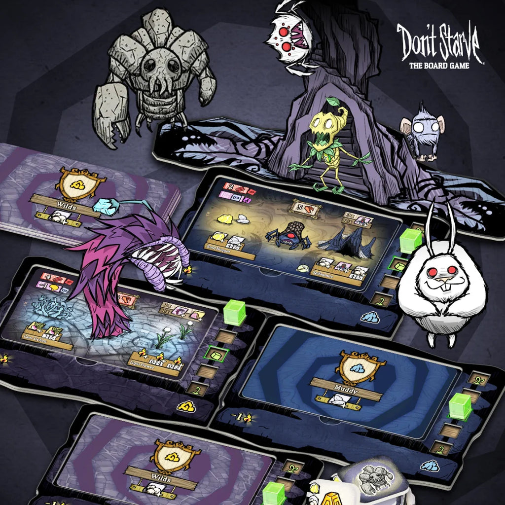 Don't Starve: The Board Game - Cave Calamities (Plastic Miniatures)