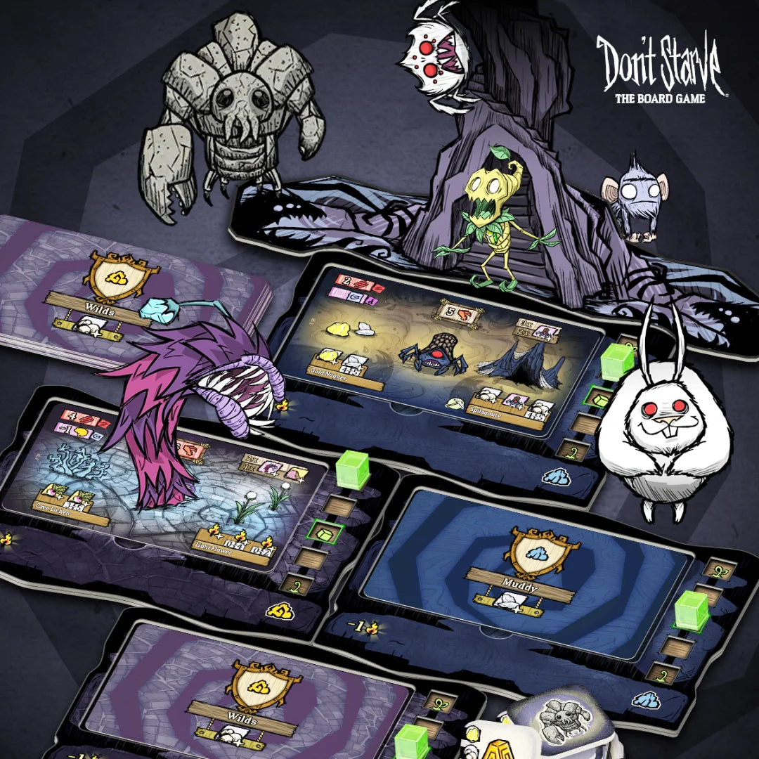 Don't Starve: The Board Game - Cave Calamities (Plastic Miniatures)
