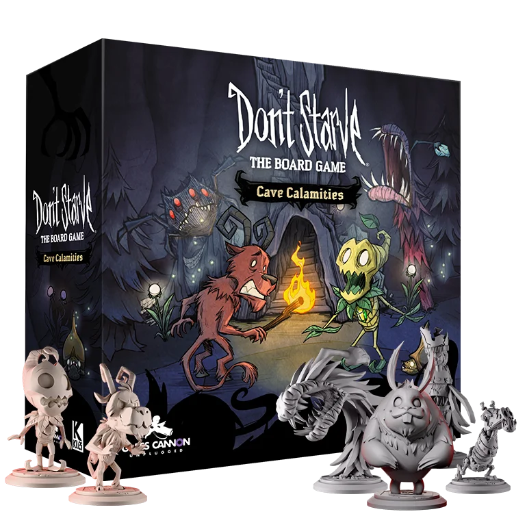 Don't Starve: The Board Game - Cave Calamities (Plastic Miniatures)