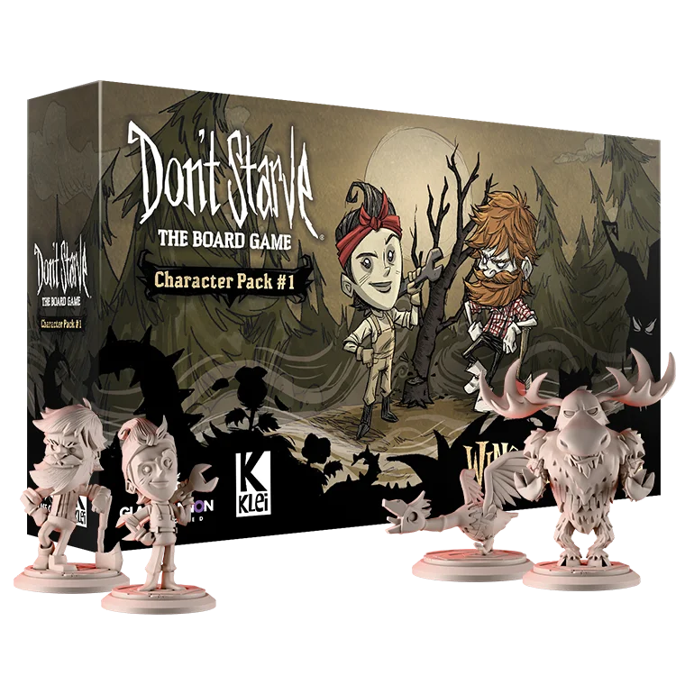 Don't Starve: The Board Game - Character Pack #1 (Plastic Miniatures)