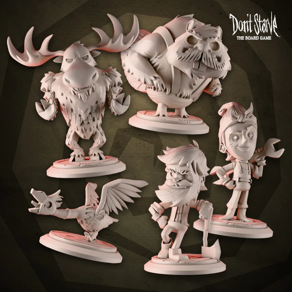Don't Starve: The Board Game - Character Pack #1 (Plastic Miniatures)