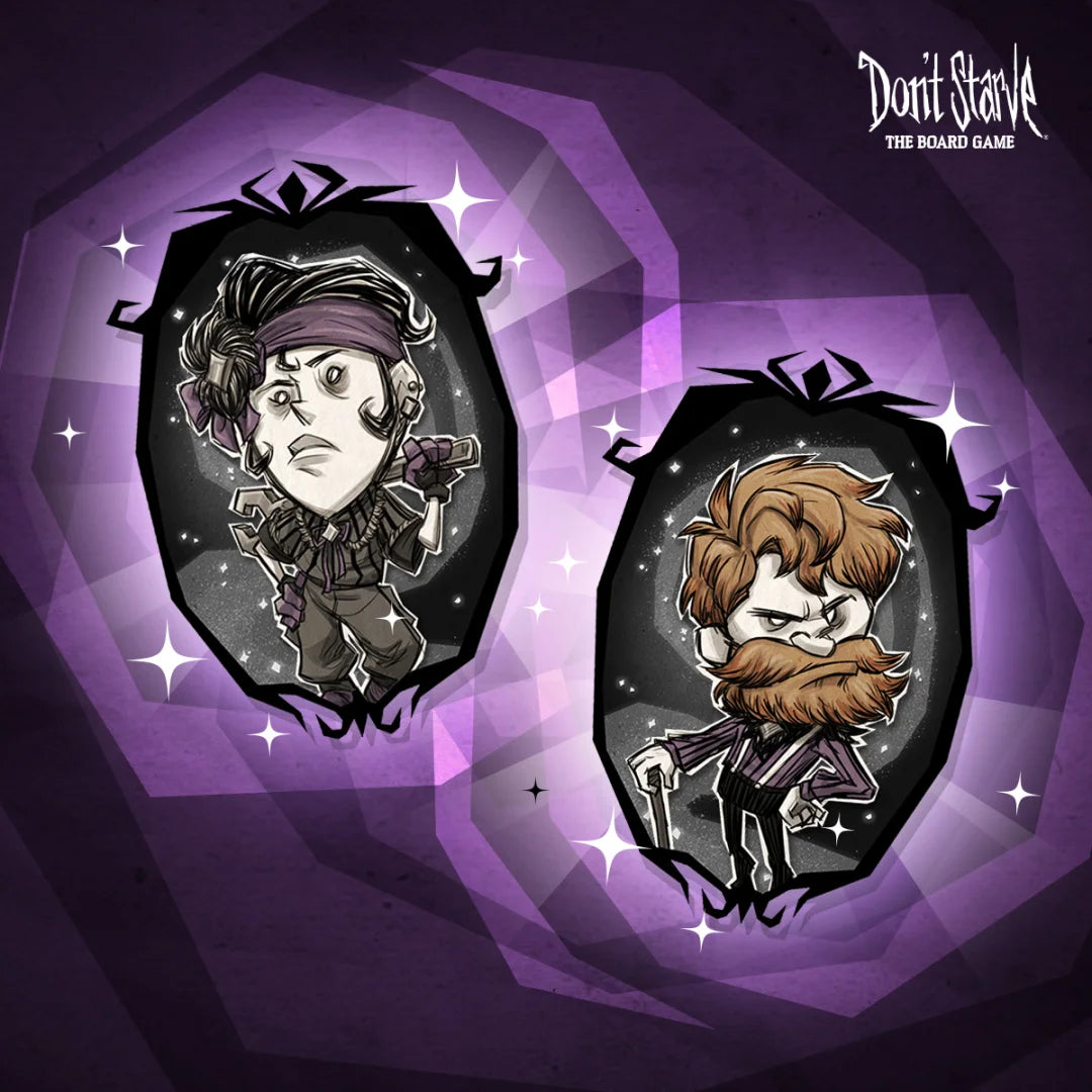 Don't Starve: The Board Game - Character Pack #1 (Plastic Miniatures)