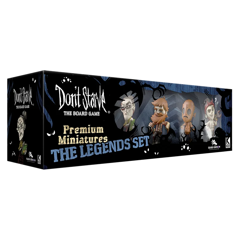 Don't Starve: The Board Game - Premium Miniatures (The Legends Set)