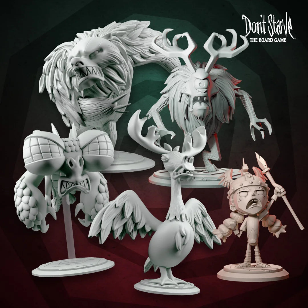 Don't Starve: The Board Game - Reign of Giants (Plastic Miniatures)