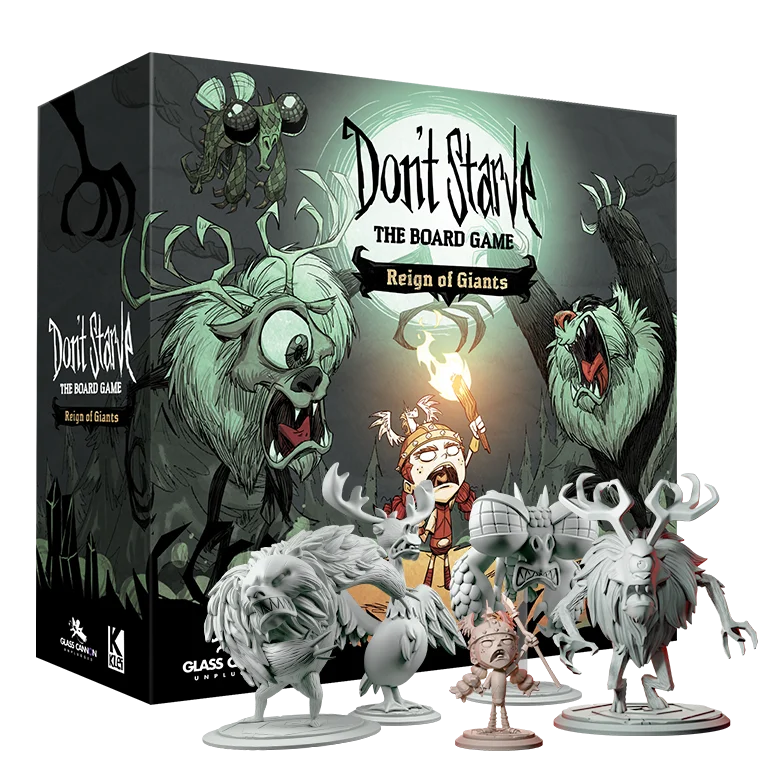 Don't Starve: The Board Game - Reign of Giants (Plastic Miniatures)