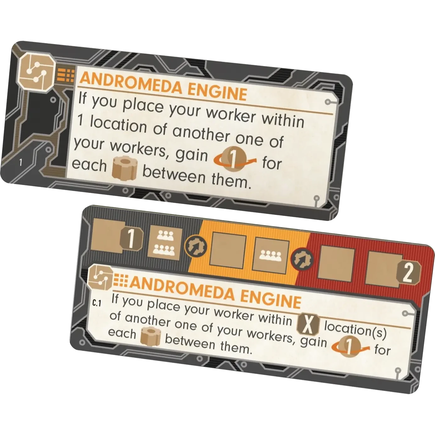 Galactic Cruise: Andromeda's Edge Technology Tiles
