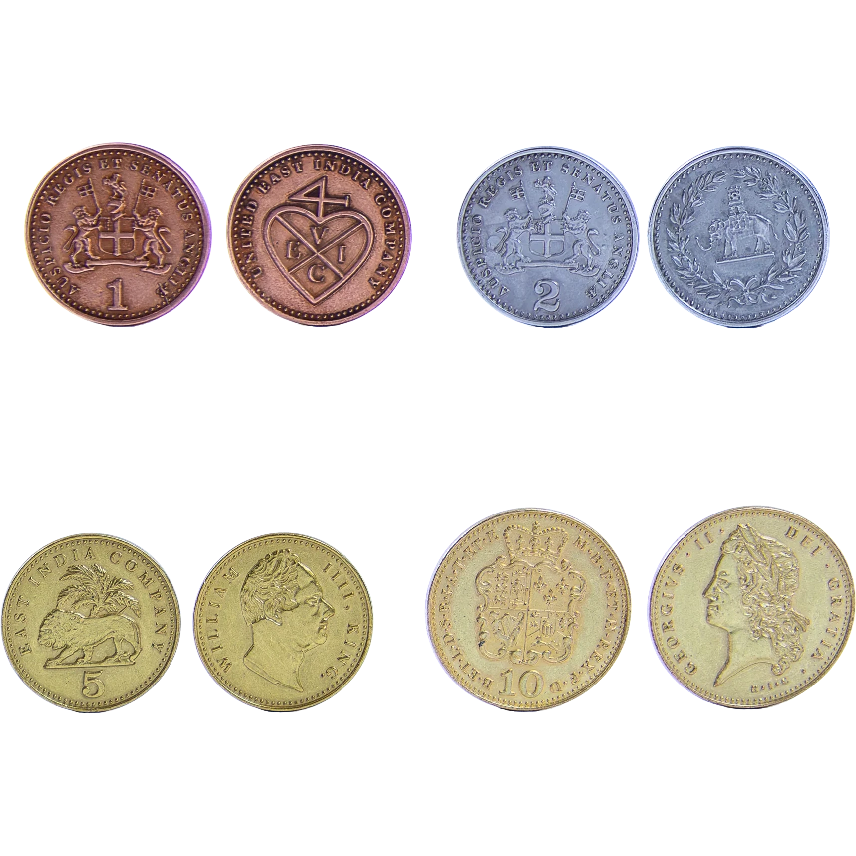 John Company: Second Edition - Metal Coins