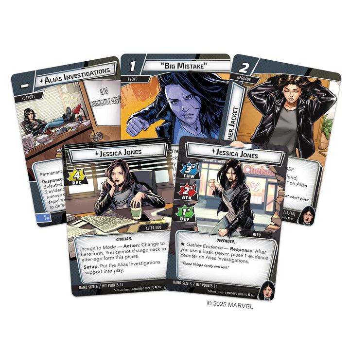 Marvel Champions: Jessica Jones - Hero Pack