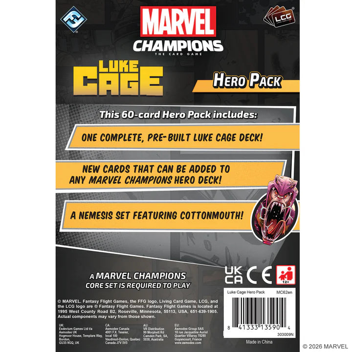 Marvel Champions: Luke Cage - Hero Pack