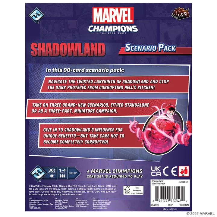 Marvel Champions: Shadowland - Scenario Pack