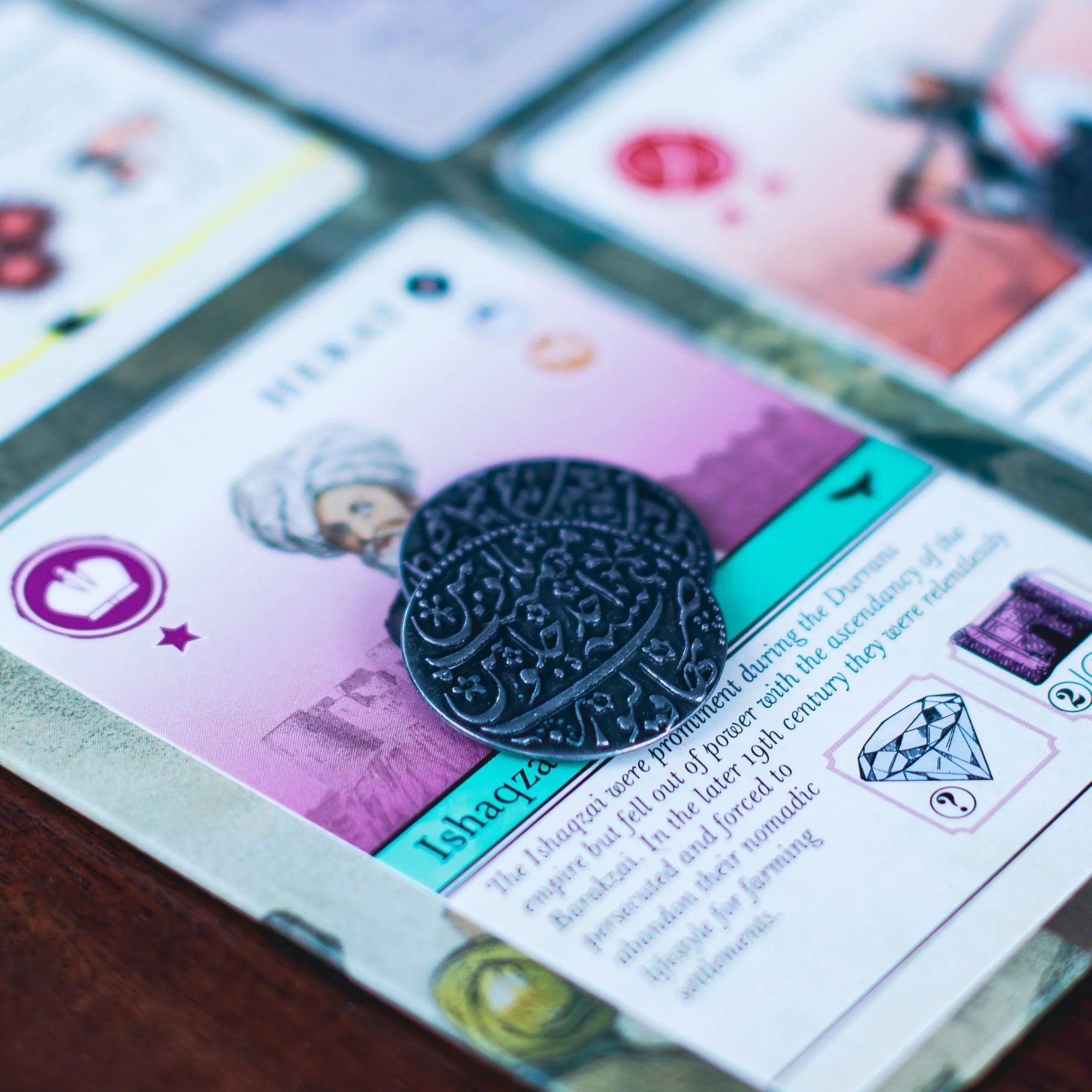 Pax Pamir: Second Edition - Metal Coins & Cloth Bag