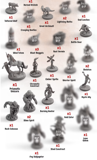Gloomhaven: Summons Set Miniatures