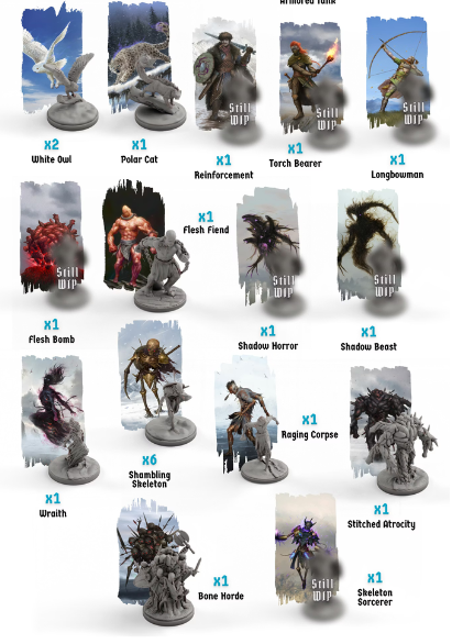 Frosthaven: Summons Set Miniatures