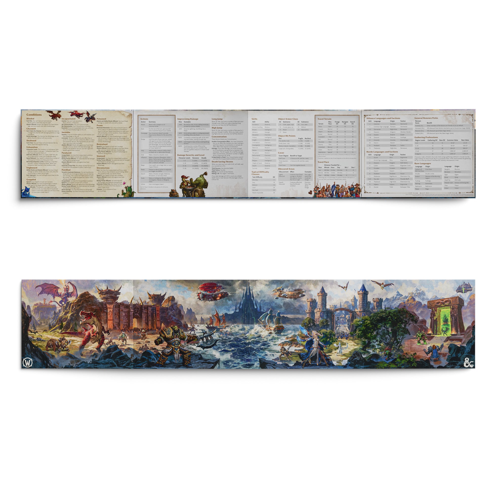 D&D: World of Warcraft - Dungeon Master's Screen