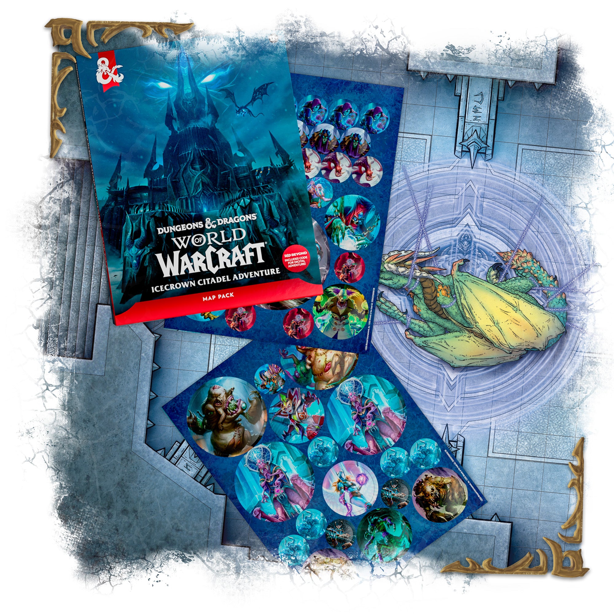 D&D: World of Warcraft Adventure Card Pack - Icecrown Citadel