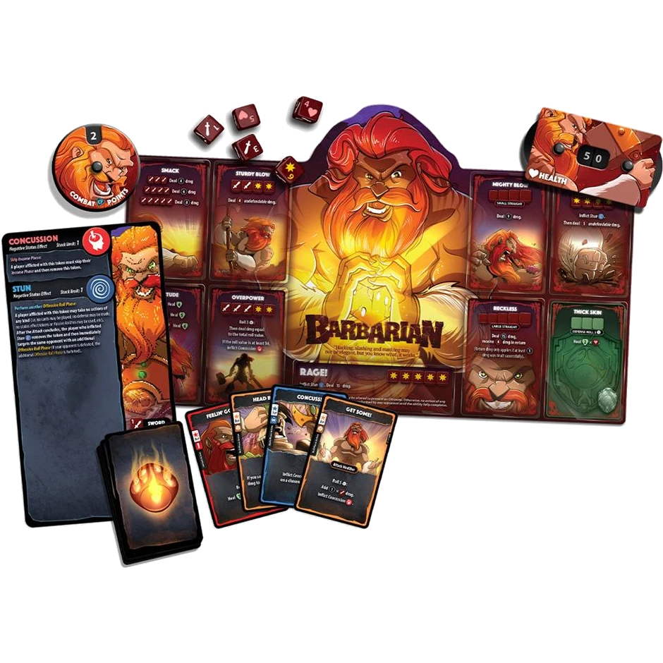 Dice Throne: Barbarian