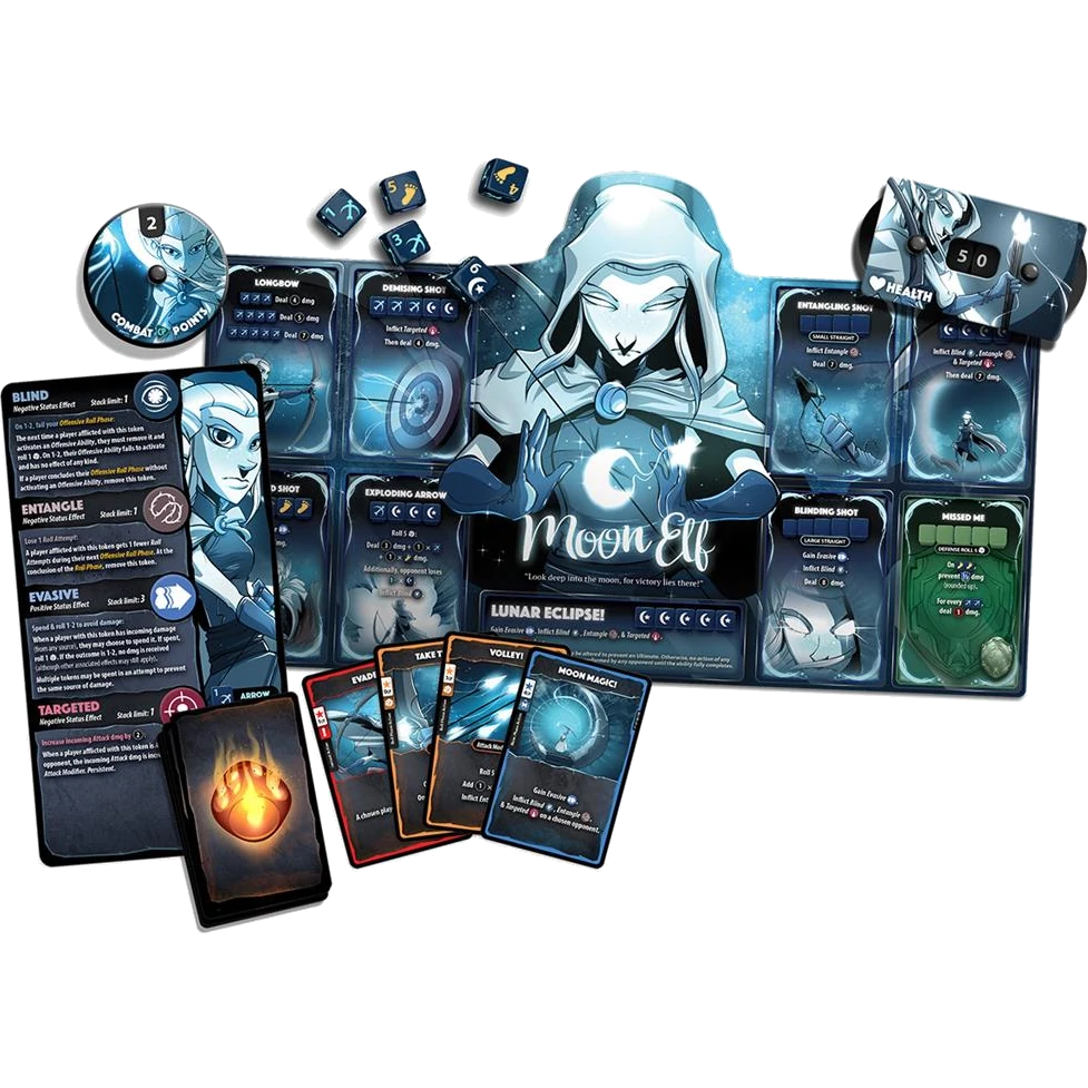 Dice Throne: Moon Elf