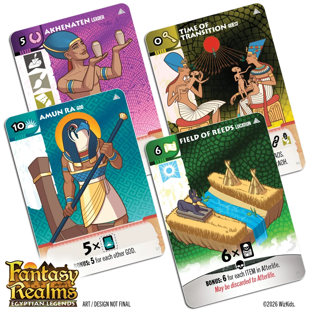 Fantasy Realms: Egyptian Legends
