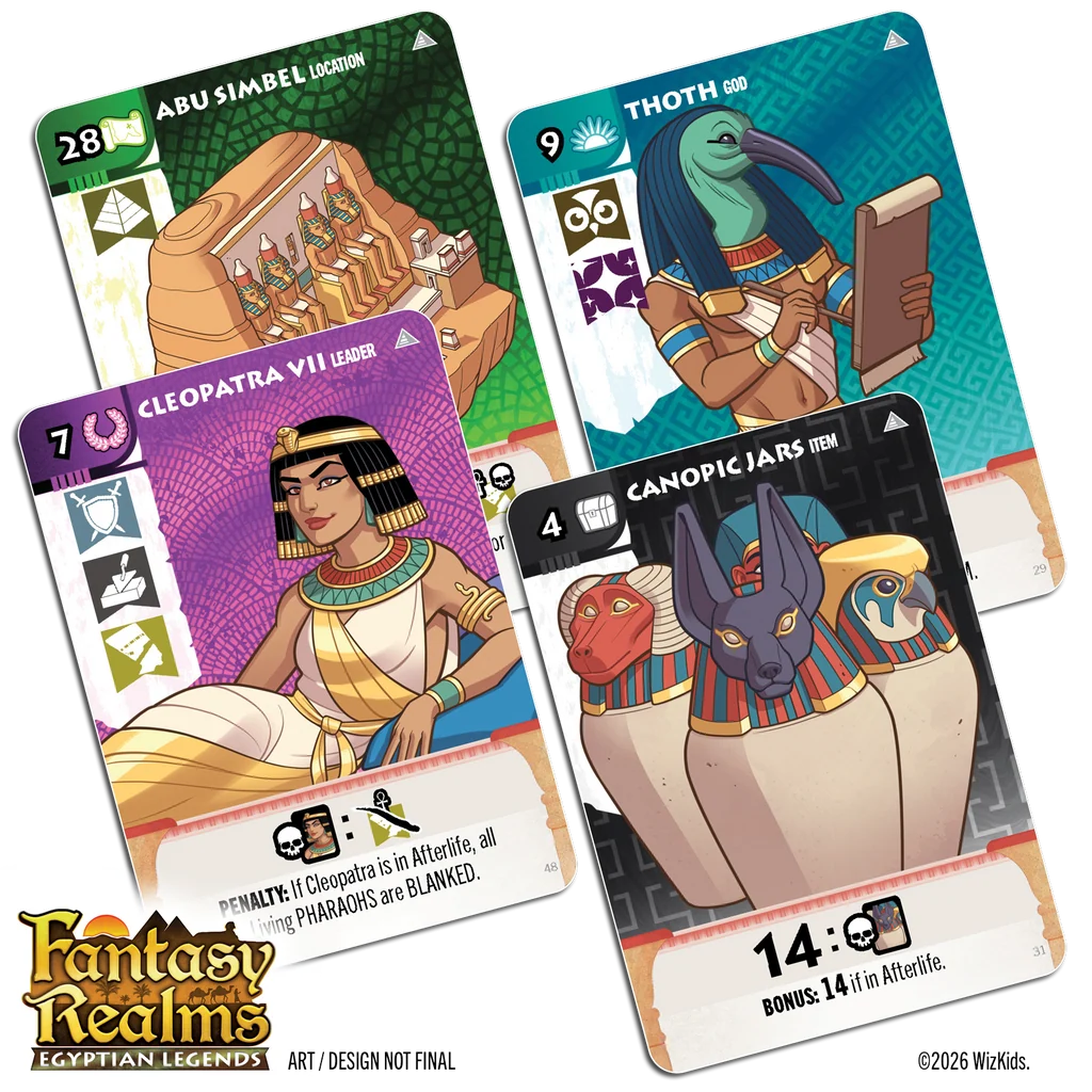 Fantasy Realms: Egyptian Legends