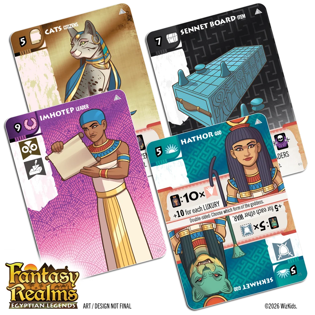 Fantasy Realms: Egyptian Legends