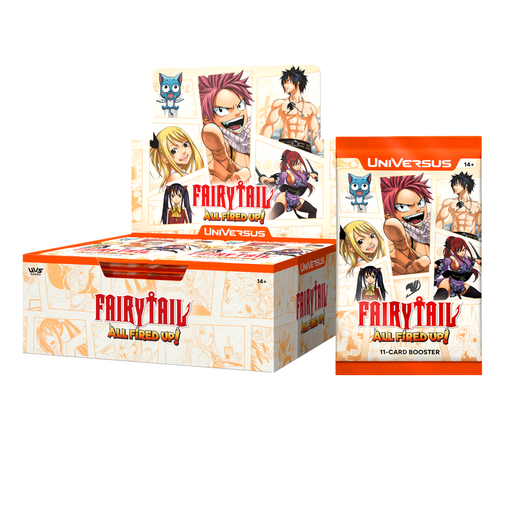 Universus: FAIRY TAIL All Fired Up! - Booster Display