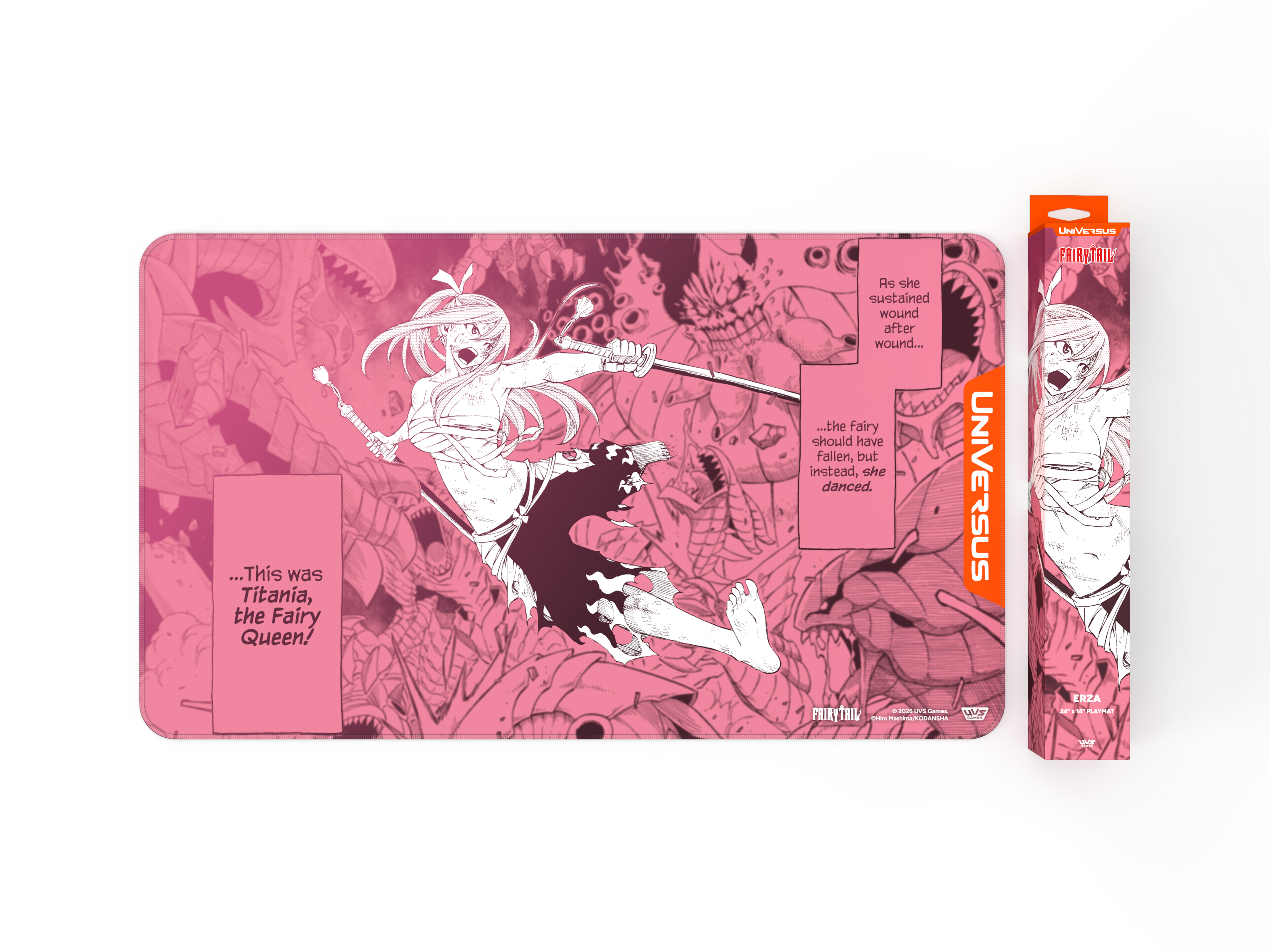 Universus: FAIRY TAIL All Fired Up! - Erza Playmat