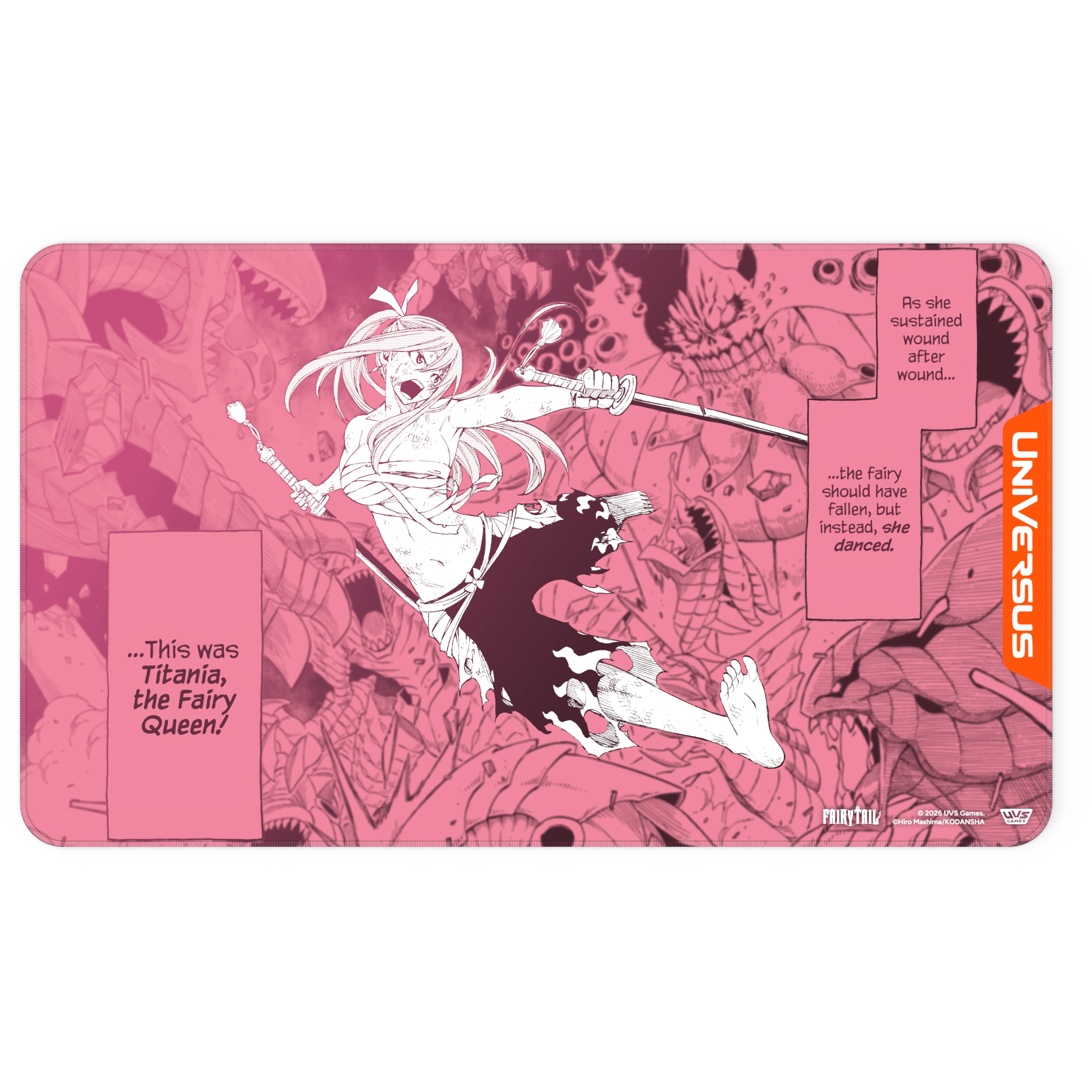 Universus: FAIRY TAIL All Fired Up! - Erza Playmat