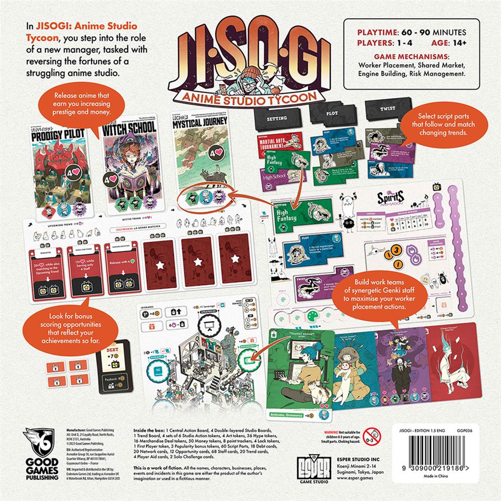 Jisogi: Anime Studio Tycoon