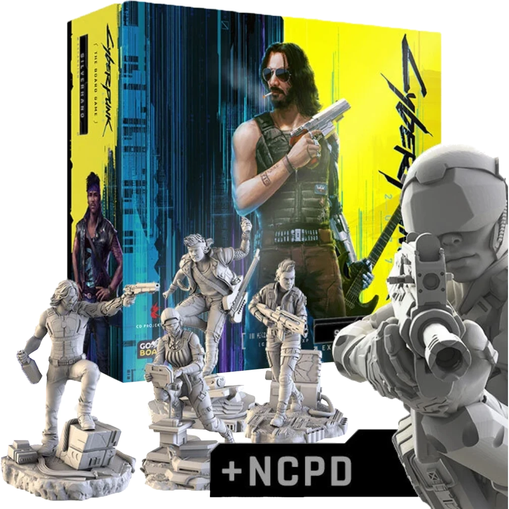 Cyberpunk 2077:  Johnny Silverhand & NCPD