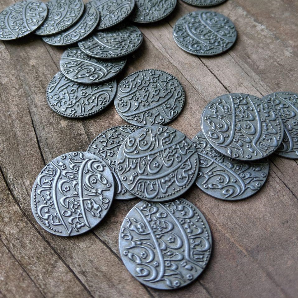 Pax Pamir: Second Edition - Metal Coins & Cloth Bag