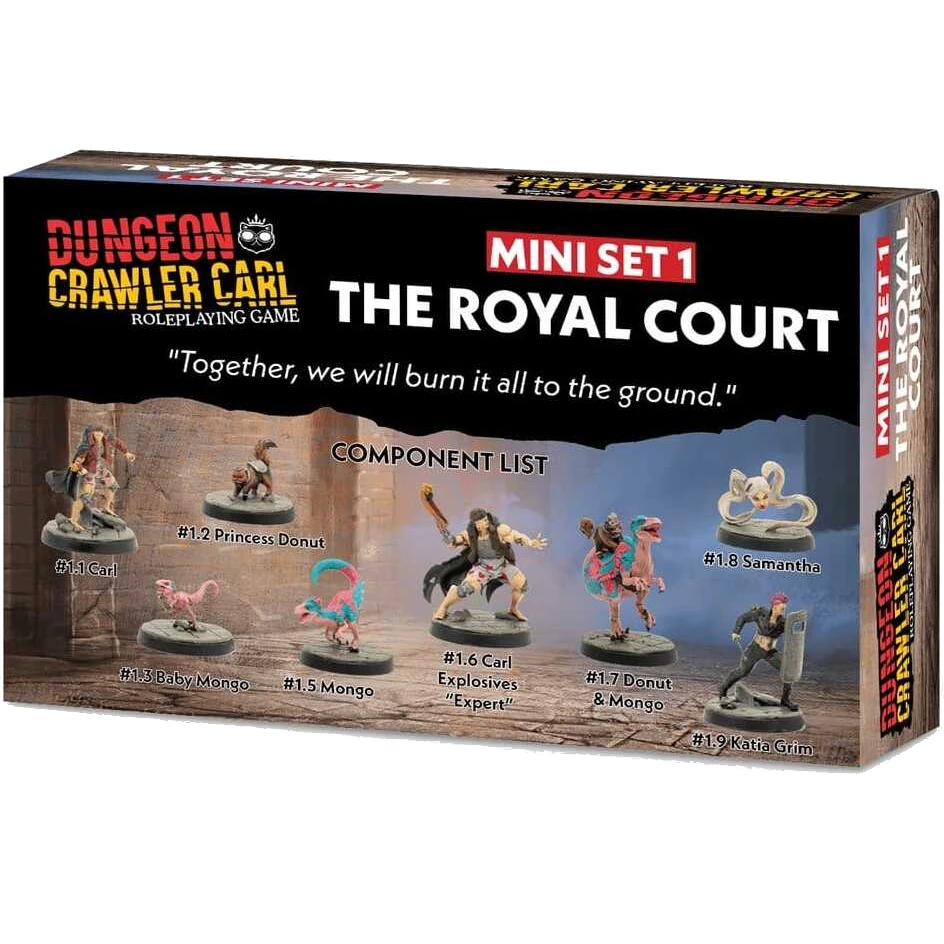Dungeon Crawler Carl: The Royal Court - Miniatures Set 1