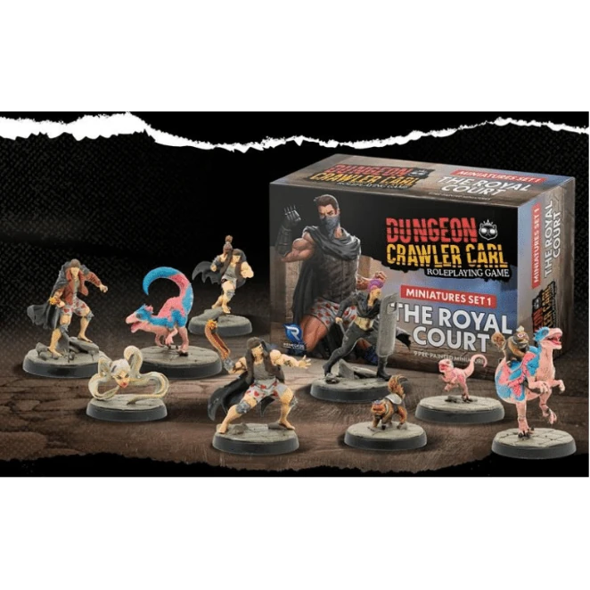 Dungeon Crawler Carl: The Royal Court - Miniatures Set 1