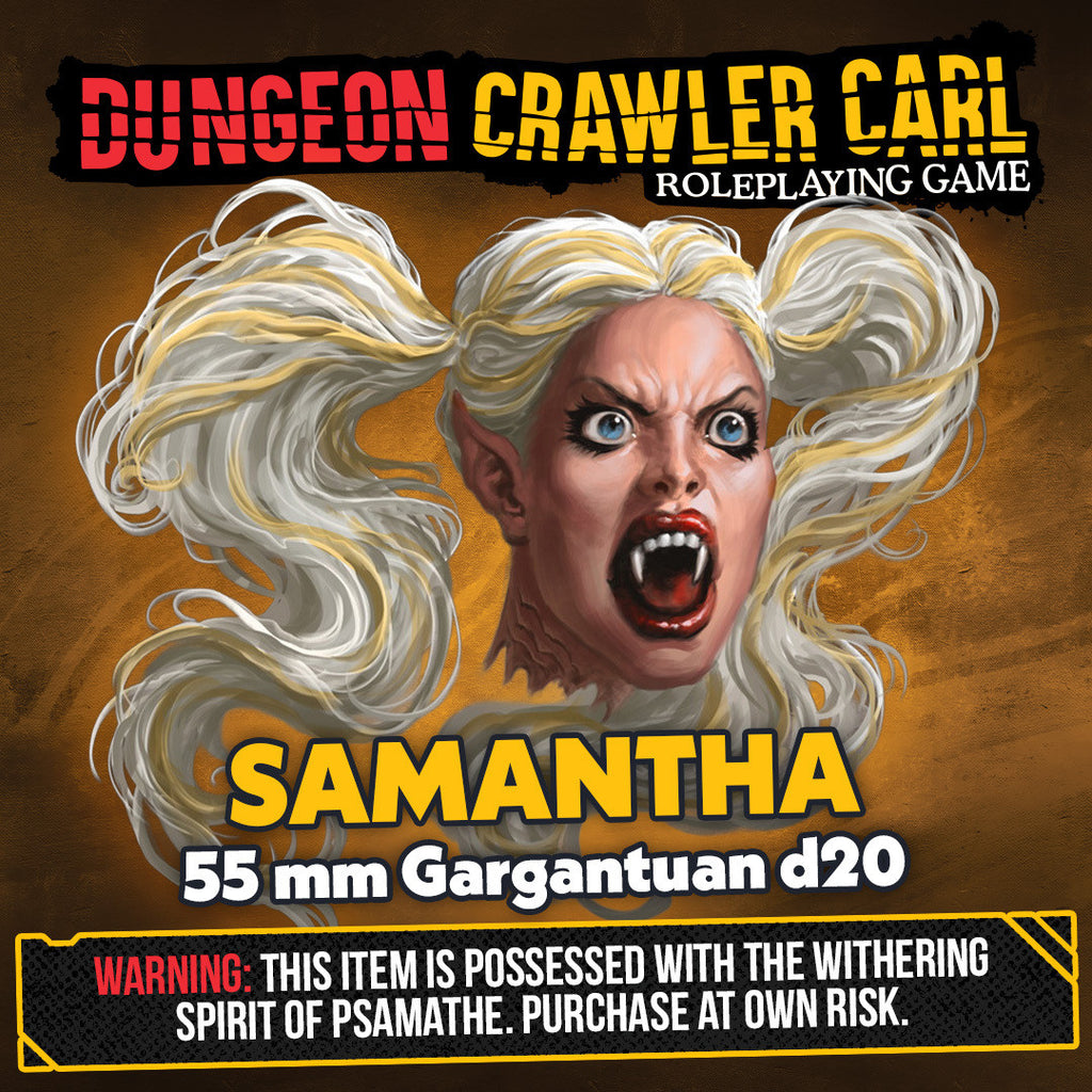 Dungeon Crawler Carl: Samantha Oversized D20