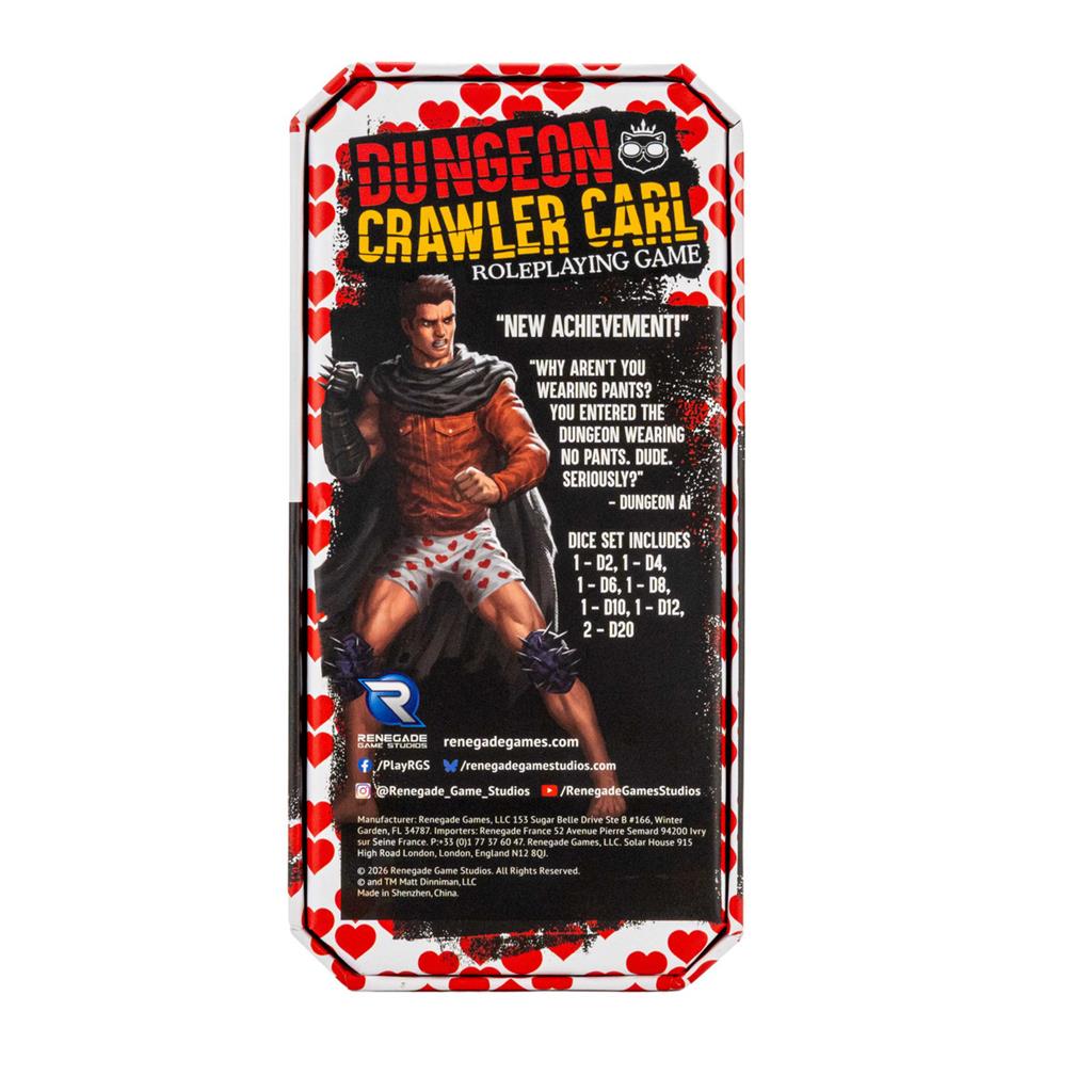 Dungeon Crawler Carl: Carl's - Big Boi Boxers Dice Set